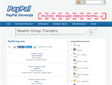 Tablet Screenshot of paypal.tadic.si